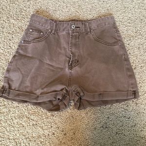 SHEIN Small Light Brown Jean Shorts